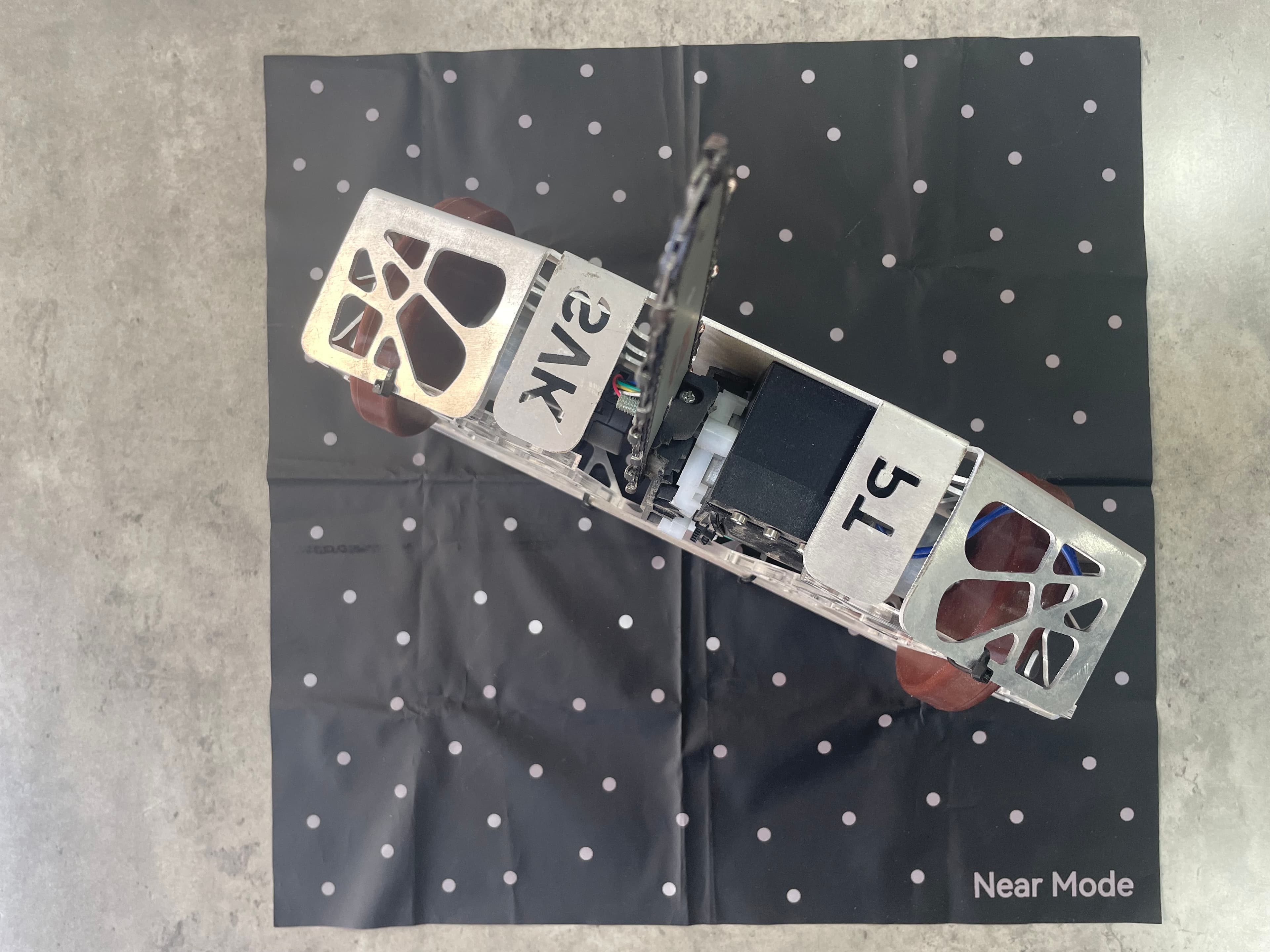 3D scanning in progress